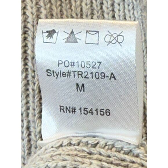 Mod Ref Women's TR2109-A Size M Gray The Irina Open Front Cardigan - Picture 5 of 7